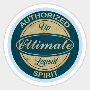 Ultimate Spirit Vintage Sticker